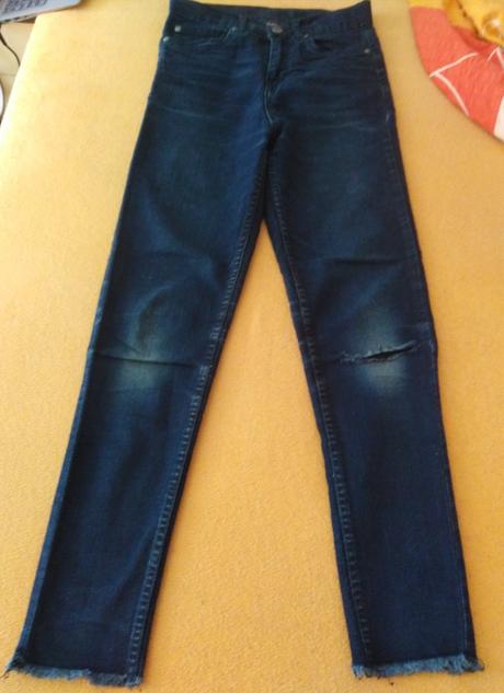 Džínové kraťasy nebo dlouhé 152, kik,152