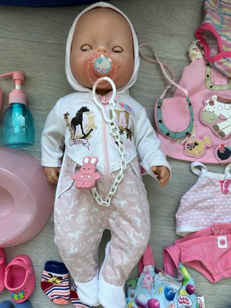 Zapf baby born panenka, 43 cm + doplňky, 