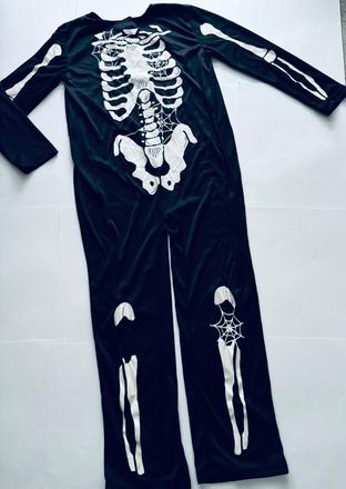 An19/ kostym kostlivec - v.11/13 let,