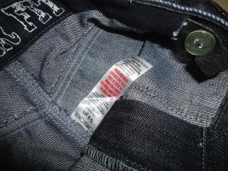 Temně modré rifle cherokee, vel. 5-6 let, cherokee,116