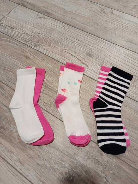 Dívčí nové ponožky 27/30, lupilu,27 / 28 / 29 / 30