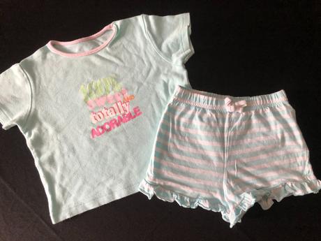 Vel. 80 dívčí bavlněný komplet, 80