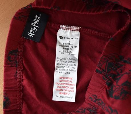 Pyžamové kalhoty vel. 12 let, 152