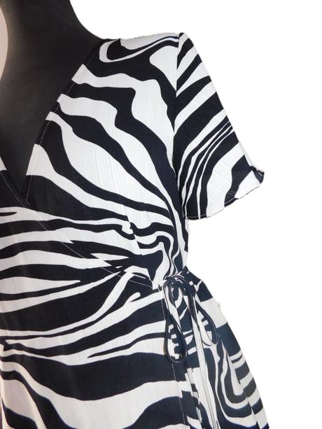 Dámské letní zavinovací šaty, 36