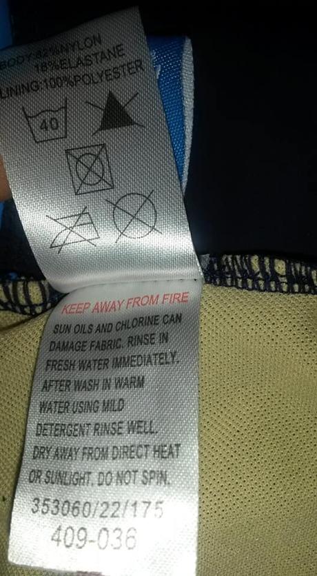 Modré plavky slazenger vel. 122, slazenger,122