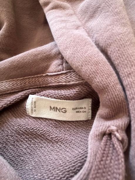 Bavlněná mikina, mango,170