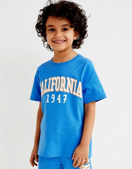 3-pack dětská trička h&m sada california, h&m,134 / 140