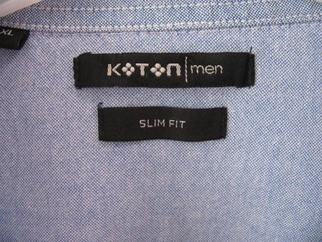 Pánská společenská sv.modrá bavlněná košile, xl