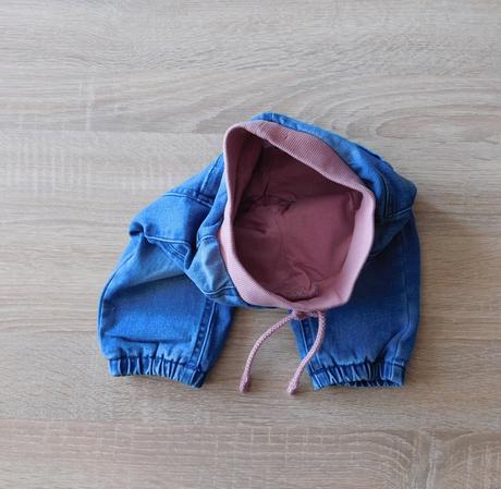 Zateplené riflíky pocopiano vel.62/68, 68