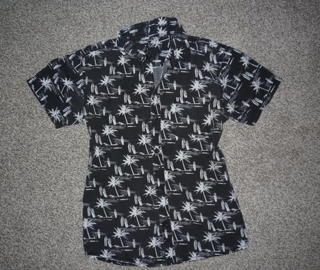 Chlapecká košile s krátkým rukávem vel 134-140, 134