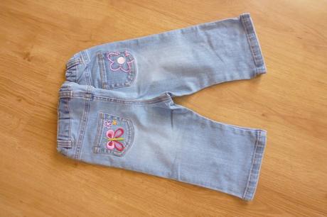 Džíny, h&m,80