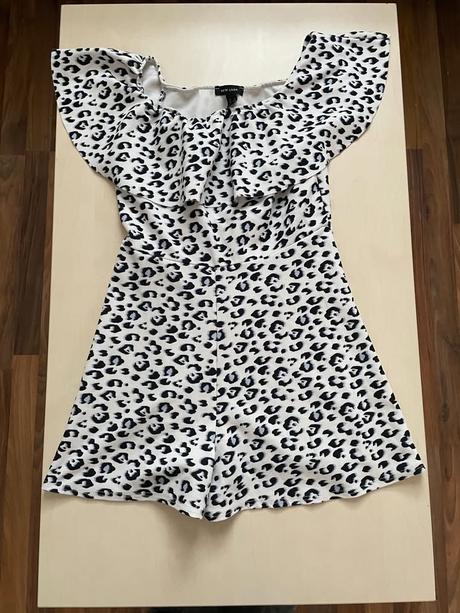 Leopard volán krátký overal, vel xl, new look, new look,xl