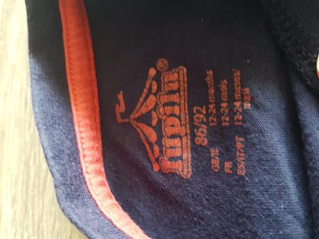 Tričko značky lupilu vel. 86/92., lupilu,86