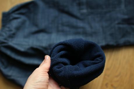 Kalhoty podšité flísem, japitex,104