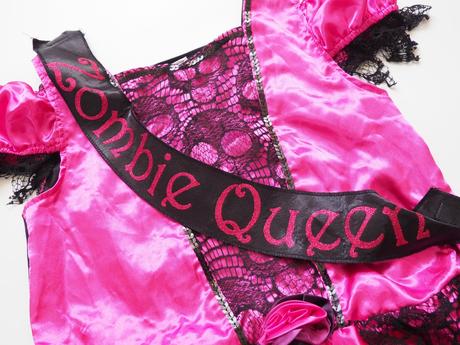 Kostým zombie královna krásy vel 152, 