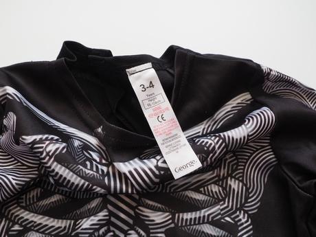 Kostým kostlivec vel 104,