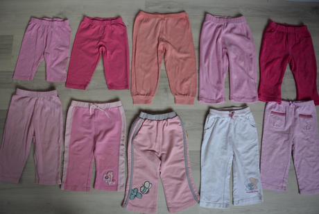 Mega balík mix holka 9-12m 29ks, 68–80