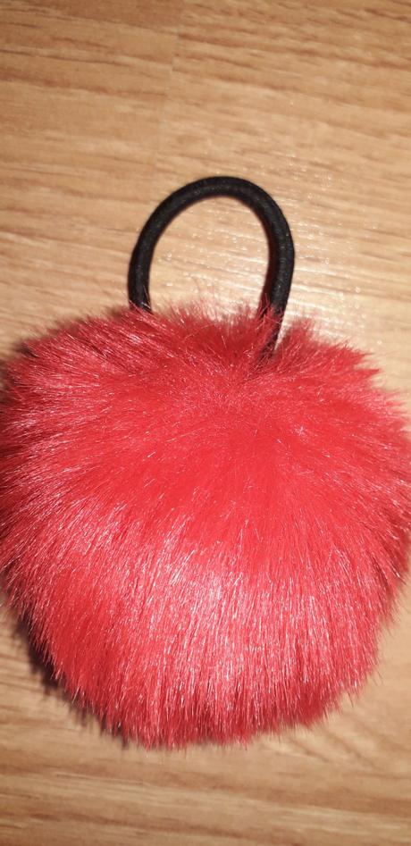 Gumička do vlasů pom pom, 
