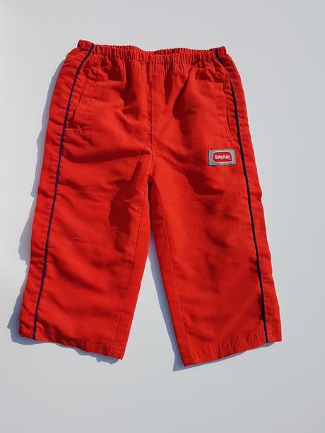 C291 dívčí / chlapecké podšité šusťáky vel. 80-86, babykap,80