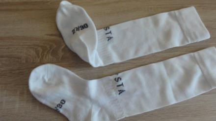 Bílé podkolenky 27/30, 27