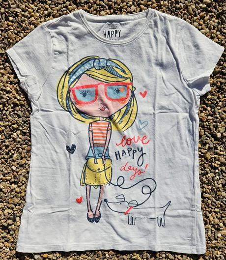 N71	dívčí triko holka vel. 152, f&f,152