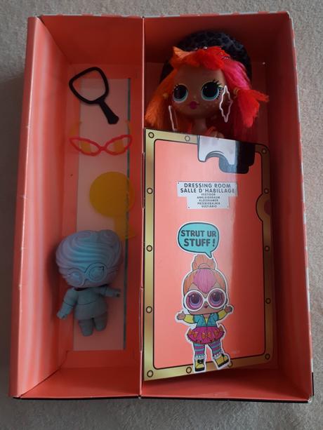 Lol velká ségra duhová panenka s malou panenkou,