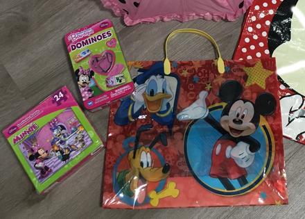Minnie - domino, puzzle, tašky, kabelka, 