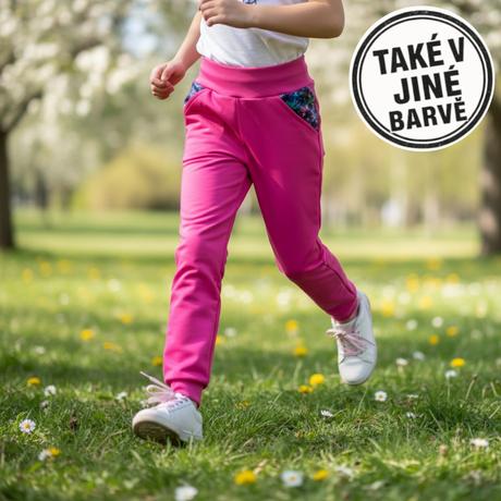 Softshellové kalhoty s fleecem, 80 - 152