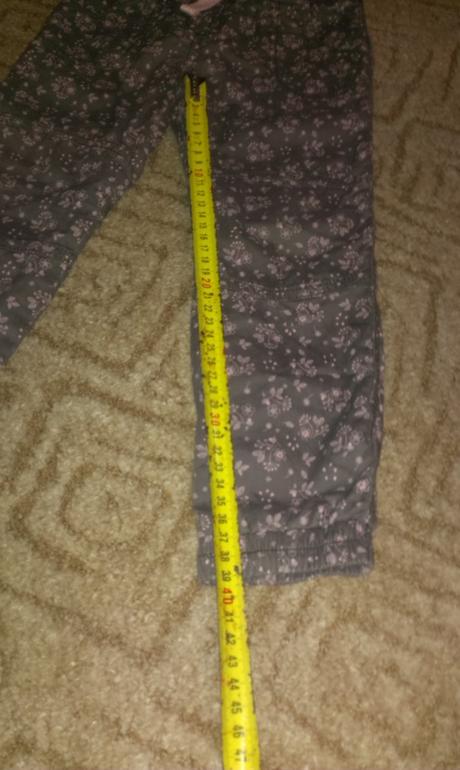 Zateplené kalhoty 3-4 roky top stav, f&f,98