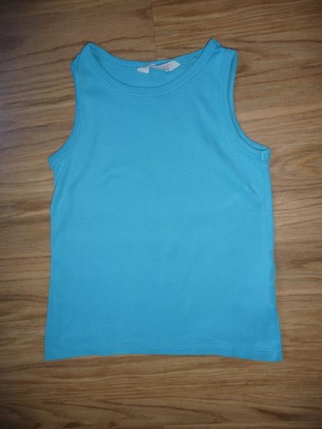 Tyrkys tílko h&m na 2-4r-vel.98, h&m,98
