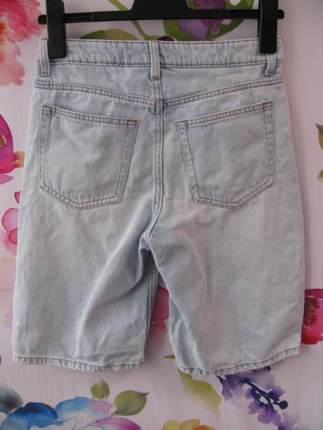 Dívčí, dámské džínové kraťasy, h&m,32