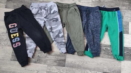 Tepláky chlapecké 5x v.92-98, primark,92