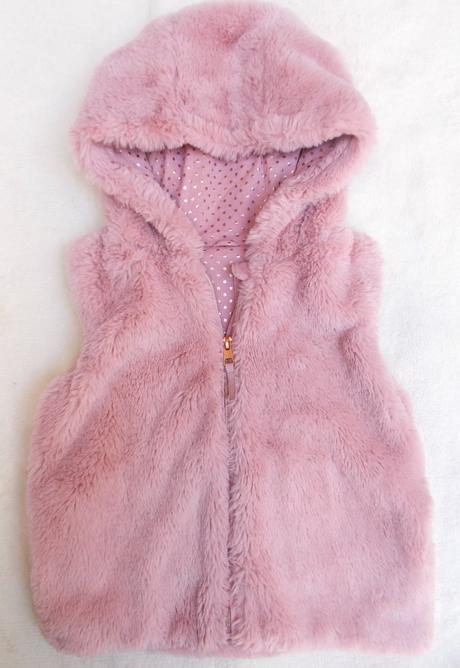 Jarní chlupatková vesta, nutmeg,104