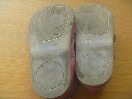 Růžové koženkové barefoot kotníčkové boty v. 24-25, 24