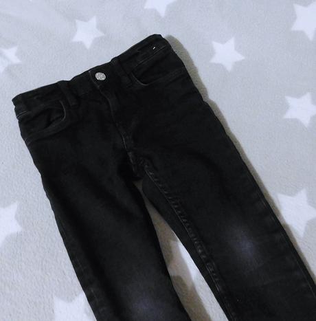 Riflíky denim vel.104/110, denim,104