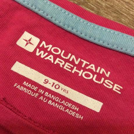 Bavlněné tričko se srdíčkem, mountain warehouse,140