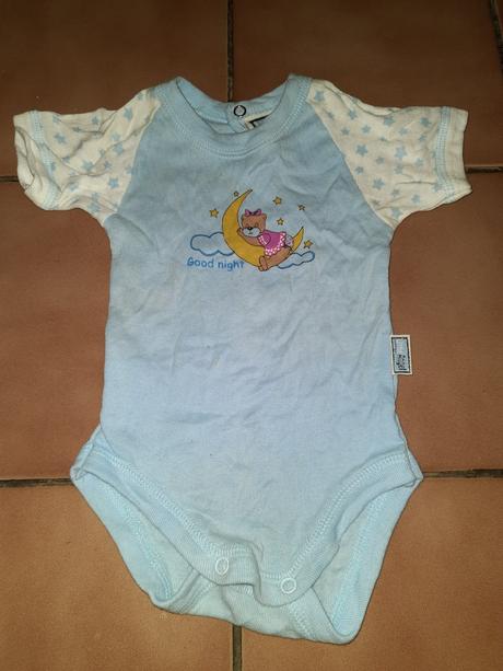 Dívčí body medvídek, měsíček, hvězdičky v. 62 - 68, little angel®,62