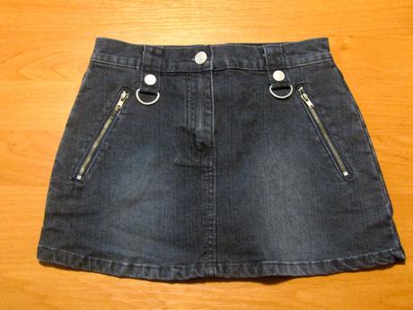 Dívčí džínová sukýnka vel 134-140, 140