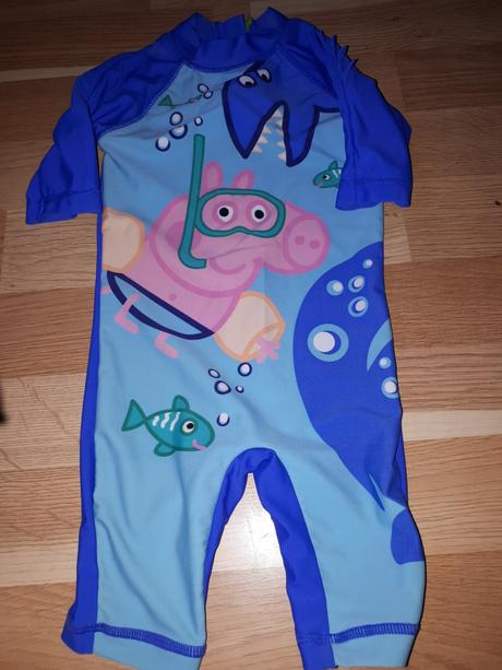 Plavkový overal s peppou vel. 68, mothercare,68