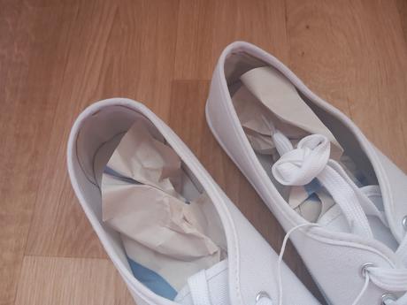 Bílé textilní baleríny vel. 40 - n.o.v.é, 40
