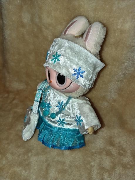 Sada k oblékání pro labubu - ledové království,