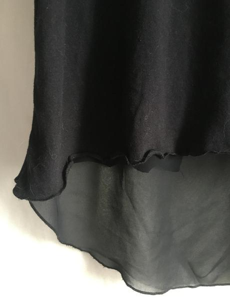 Vel. 158 černý dívčí top, 158