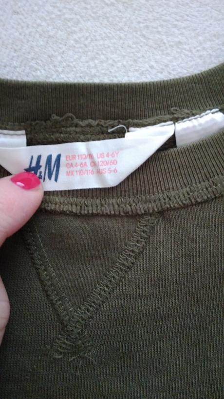 Mikina h&m jurassic world, h&m,110