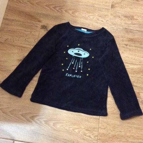 Teplá huňatá mikina, 134