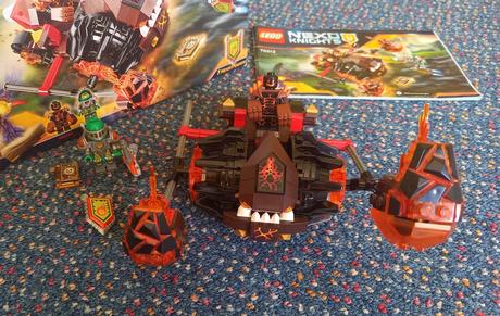 Lego nexo knights 70313 - moltor's lava smasher.,