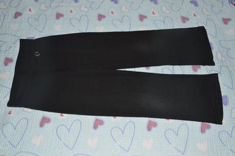 Černé tepláčky pro štíhlou holčičku, george,122