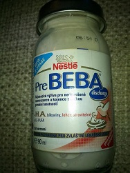 Nestlé Pre BEBA Discharge H.A. tekuté Nestlé Pre BEBA Discharge H.A. tekuté