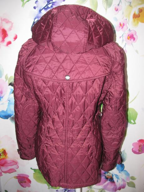Dámská přechodná prošívaná bunda s kapucí burberry, burberry,l