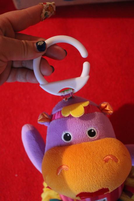 Látková hračka baletka hrošice lulu lamaze,