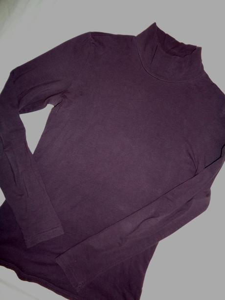 Fialový elastický rolák, m